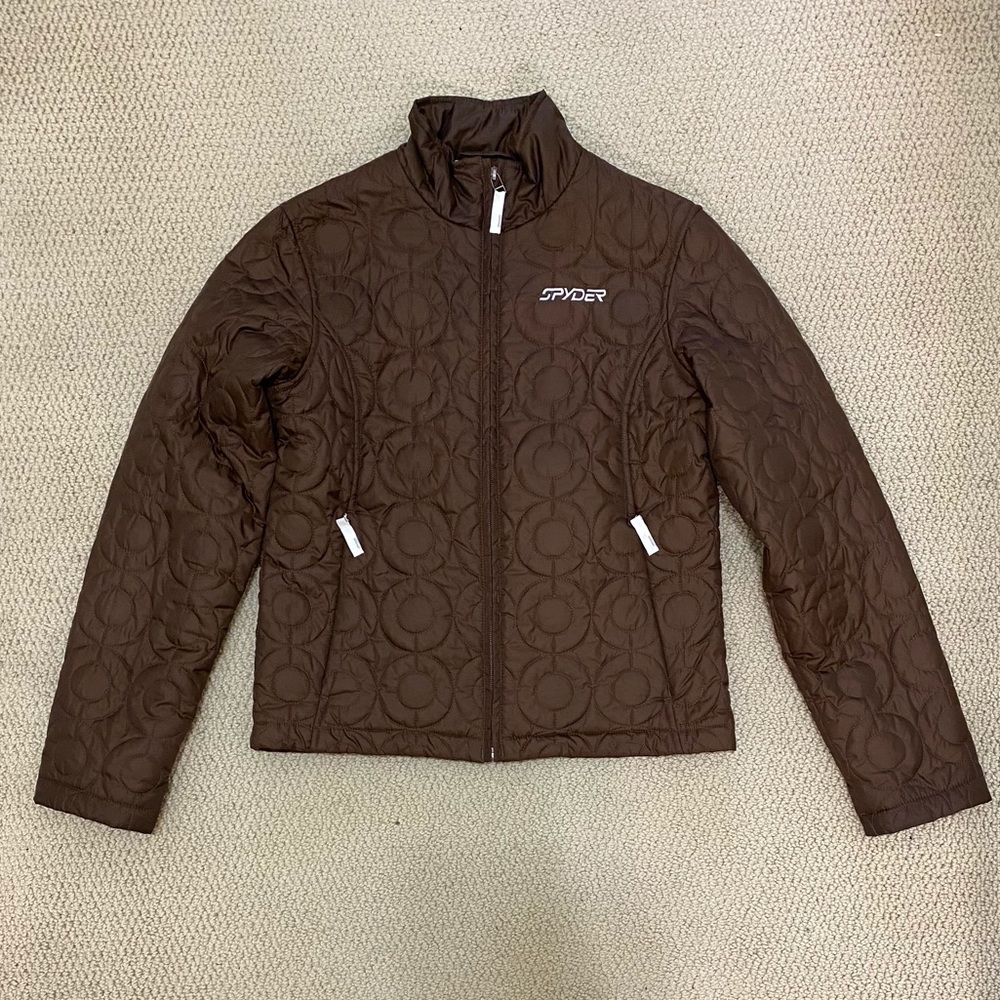 Spyder Quilted Full Zip Jacket Women’s Small Size 6